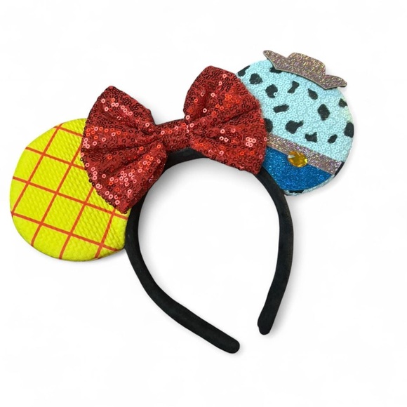 Disney World Accessories - ✨NEW DISNEY PARKS TOY STORY SEQUIN MINNIE MOUSE EARS HEADBAND WOODY & JESSIE✨